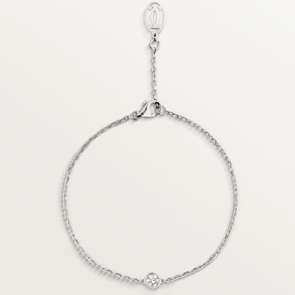 Cartier D’Amour White Gold Small Bracelet